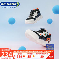 BOSE 博士 江博士（DR·KONG）学步鞋运动鞋 秋季男女潮流免系旋钮扣儿童鞋B14233W003黑色 30