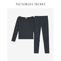 VICTORIA'S SECRET 维多利亚的秘密 女士抗静电秋衣裤套装 11216323