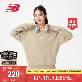 new balance NB23女款百搭舒适潮流运动卫衣套头衫 BNN AWT33310 M