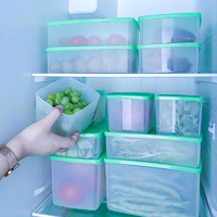 特百惠 冰箱冷藏保鲜盒12件套密封收纳储藏盒食物食材保鲜盒