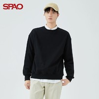 SPAO 韩国同款卫衣秋冬新款基本款圆领套头卫衣SPMWC49U02