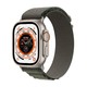 Apple 苹果 目前看到的最低了～Apple Watch Ultra 一代智能手表 49mm GPS+蜂窝网络款 绿色高山回环式表带　