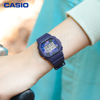 CASIO 卡西欧 手表 BABY-G小方块多功能运动石英手表 时尚腕表 BGD-565RP-2