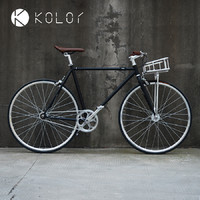 kolor 卡勒单车KC101复古网红通勤车带铝合金车篮城市自行车男女车