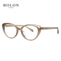暴龙（BOLON）近视眼镜框23年猫眼板材光学镜架可配度数女BJ3187 B60-浊水浅茶 配镜拍下请备注度数或联系客服
