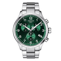 TISSOT 天梭 瑞士手表 速馳系列腕表 鋼帶石英男表T116.617.11.092.00