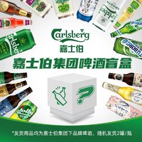 Carlsberg 嘉士伯 集团品牌啤酒盲盒 2罐/瓶随机啤酒发货 临期