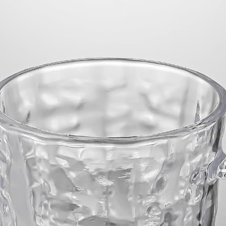 LOVWISH 乐唯诗 NERVISHI）玻璃杯水杯透明玻璃牛奶杯带把ins风奶茶杯早餐杯茶杯 树纹杯