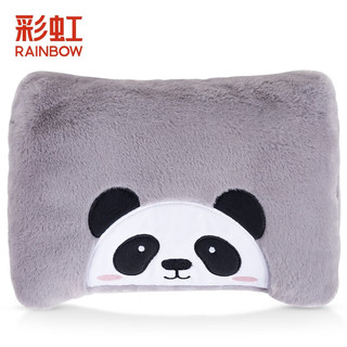 彩虹（Rainbow） 电热暖手宝充电热水暖手袋汤婆子暖肚子热敷  灰熊猫329-HXM