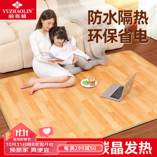 俞兆林石墨烯地暖垫碳晶加发电热地毯家用客厅暖脚宝宠物猫狗窝保暖垫