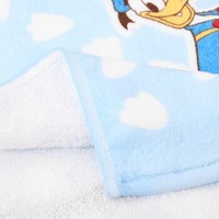 Disney 迪士尼 米妮米奇粉嫩冰激凌1浴巾1童巾套装 纯棉割绒儿童毛巾柔软 唐老鸭