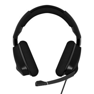 美商海盗船 VOID RGB ELITE USB 耳罩式头戴式有线耳机 黑色 USB口
