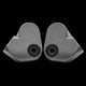Moondrop 水月雨 SSR 入耳式挂耳式动圈有线耳机 瑙石银 3.5mm