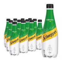 88VIP：Schweppes 怡泉 苏打水 柠檬味 400ml*12瓶