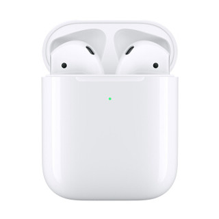 Apple 苹果 AirPods（二代）无线蓝牙耳机 有线充电盒版