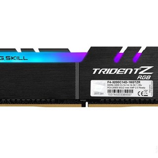 G.SKILL 芝奇 64GB(32G×2)套装 DDR4 3600频率 台式机内存条-幻光戟RGB灯条