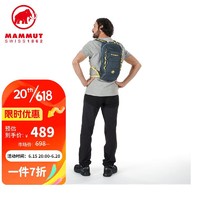 MAMMUT 猛犸象 男女双肩背包户外登山包2510-02490黑色-烟灰色12L