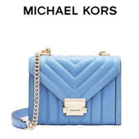 MICHAEL KORS 迈克·科尔斯 Whitney 小号羊皮链条单肩斜挎包 30F8GXIL1T