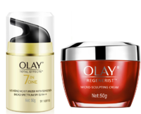 OLAY 玉兰油 金纯面霜50g+多效修护霜50g