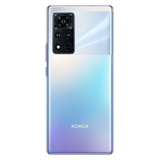 HONOR 荣耀 V40 8GB+256GB 钛空银 5G 视网膜级超感屏 5000万超感光影像 双超级快充 全网通智能手机WXCL