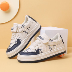 warrior回力秋季上新潮流涂鸦儿童低帮板鞋舒适轻便运动休闲鞋