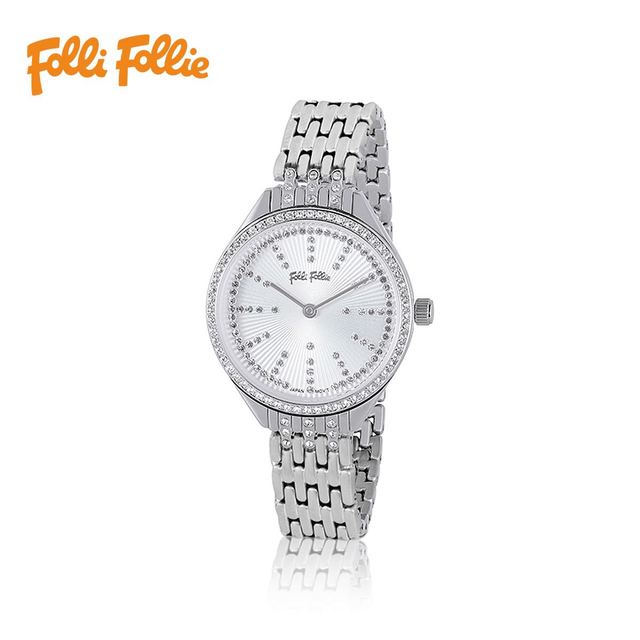 Folli Follie 经典轻奢满天星女士石英腕表