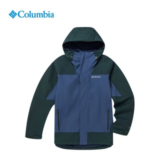 Columbia哥伦比亚户外男防水防风冲锋衣抓绒内胆三合一外套WE5049