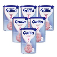 Gallia 佳丽雅 达能佳丽雅 2段 近母乳型 婴儿奶粉830克 健康营养不上火 均衡丰富营养配方