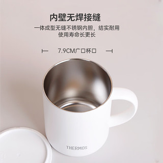 THERMOS 膳魔师 保温杯女男士杯子带盖咖啡杯350ml不锈钢马克水杯JDG