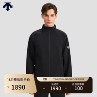 DESCENTE迪桑特 SKI STYLE系列 男子针织运动上衣 外套冬季 BK-BLACK XL(180/100A)