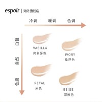 espoir 艾丝珀 韩国espoir艾丝珀遮瑕气垫霜遮瑕控油干皮持久不脱妆气垫保湿霜