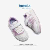 天美意（TEENMIX）天美意童鞋女童鞋子秋季宝宝板鞋防滑儿童运动鞋大童潮 紫色 28码