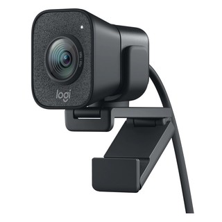 logitech 罗技 Stream Cam直播考研复试面试摄像头全高清1080P主播美颜网课