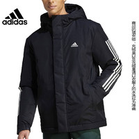 阿迪达斯 （adidas）男子冬季户外运动训练休闲连帽棉服外套IP2537 IP2537【】 S