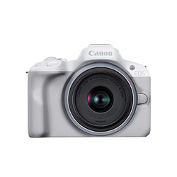 Canon 佳能 EOS R50 APS-C画幅微单相机 黑色 +RF-S 18-45mm F/4.5-6.3 IS