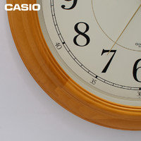 CASIO 卡西欧 挂钟  IQ-121S 现代简约客厅时钟 石英钟表 IQ-121S-7PF