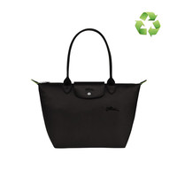 LONGCHAMP 珑骧 Le Pliage Green系列 女士手提包 L1899919P66 黑色