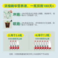 妙棵 营养液植物通用型多肉盆栽花卉发财树龟背竹绿萝营养水活力素