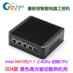ON路由器_ON 康耐信N4100/N4120/J4125软路由器智能迷你静音I226-V独立4网2.5G工控整机 N4多少钱-什么值得买