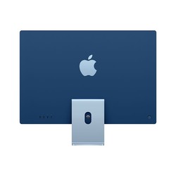 Apple 苹果 iMac 2021款 M1 芯片版 24英寸 一体机 蓝色（M1、核芯显卡、16GB、256GB SSD、4.5K、八核）