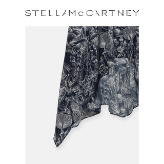 STELLA McCARTNEY 斯特拉·麦卡特尼 蘑菇系列 女士中长款连衣裙 6A03123CS2504095 深蓝 36