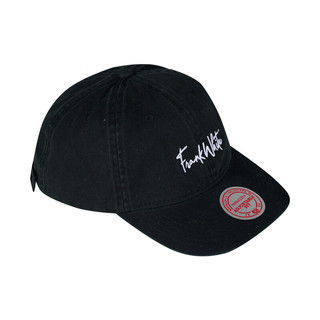 MITCHELL & NESS棒球帽 Frank White联名款 MN男女遮阳帽鸭舌帽弯檐帽子 黑色 均码