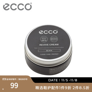 ecco 爱步 光皮护色乳液 皮鞋护理保养 9034014 黑色00101