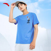 安踏KT系列棉感短袖T恤男夏季舒适透气针织篮球运动上衣打底衫