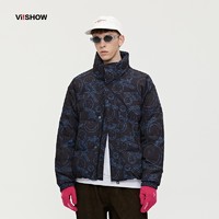 一夜入冬：ViiSHOW 冬季保暖满印笑脸加厚保暖羽绒服