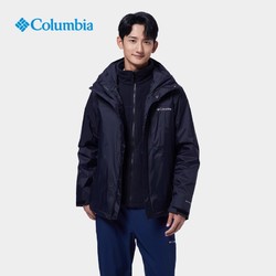 Columbia 哥伦比亚 男款户外抓绒三合一冲锋衣 WE1322