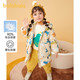 88VIP：巴拉巴拉 童装女童羽绒服小童宝宝秋冬儿童中长款连帽保暖可爱外套