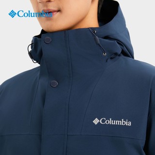 哥伦比亚 户外男子防水银点保暖休闲外套冲锋衣WE1516
