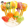 宅小翠水果软糖500g水果抱抱零食儿童软糖果创意棒棒糖