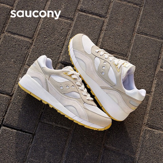 saucony 索康尼 SHADOW6000复古运动休闲鞋款秋季运动鞋 卡基-2 43